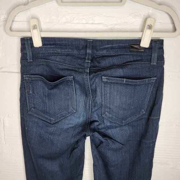 Paige Women's Size 25 Jeans Edgemont Zippers - Picture 4 of 6